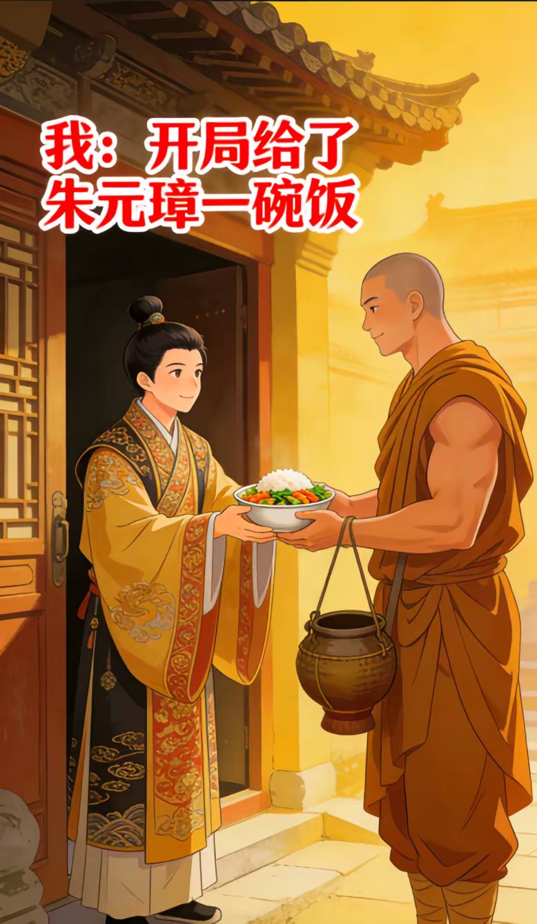 我：開局給了朱元璋一碗飯 封面