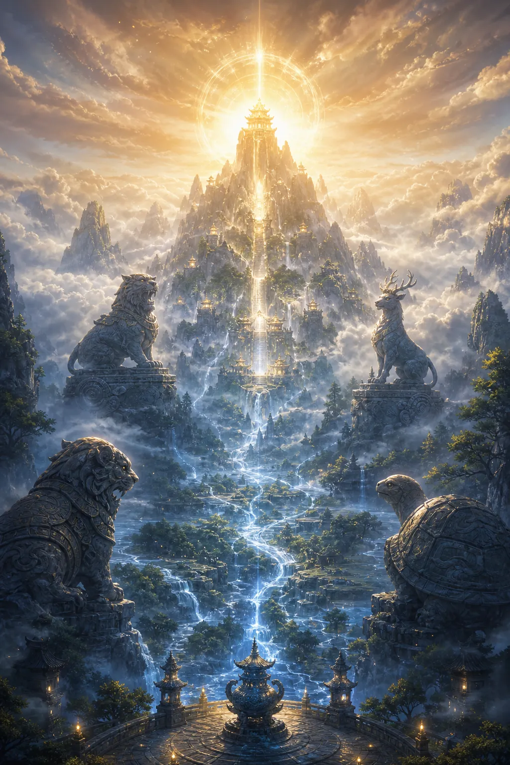頂峰相見,我在異界當山神 封面