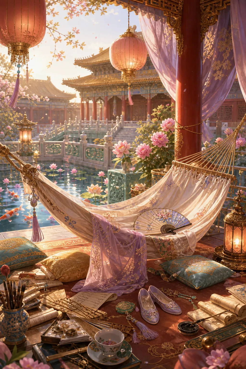 後宮太卷,娘娘鹹魚後躺贏了 封面