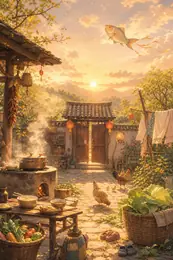 鹹魚一家的穿書生活 封面