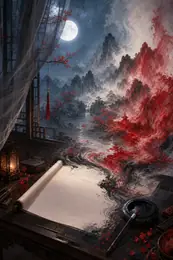 墨燃丹青 封面