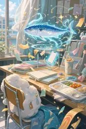 鹹魚女大的修真日常 封面