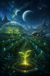 穿越星際種田日常 封面