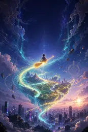 靈氣復甦：小掃把星掄勺帶飛祖國 封面