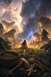 遠古獸世種田：雄性們兇猛又粘人 封面